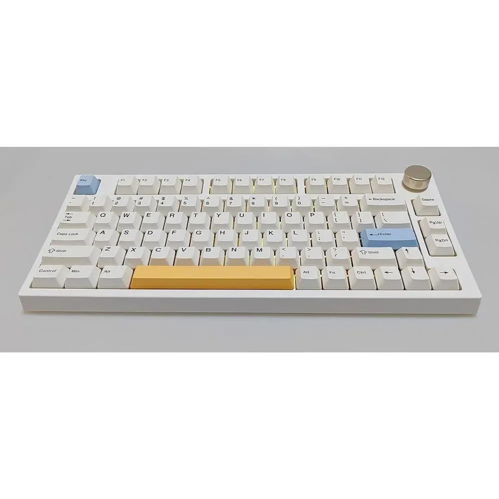 NJ80 AP Wireless Mechanical Keyboard Bluetooth RGB Hot Swap Programmable Knob